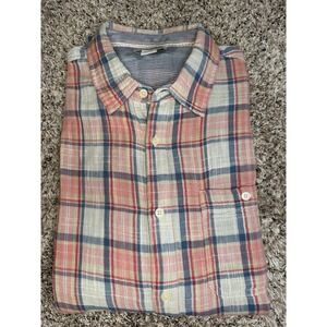 Carbon2 Cobalt Long Sleeve Multicolor Geometric Red, White, Blue Size Large